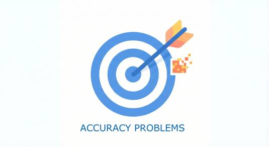 Target showing accuracy issues