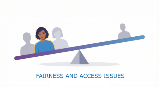 Scale showing fairness issues