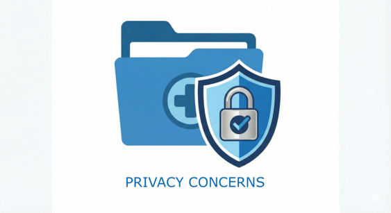 Lock showing security concerns